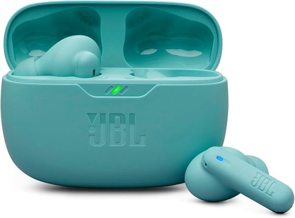 JBL Wave Beam 2 Active Noise Cancelling True Wireless Earbuds, Blue