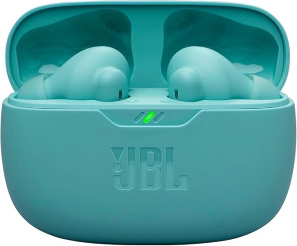 JBL Wave Beam 2 Active Noise Cancelling True Wireless Earbuds, Blue