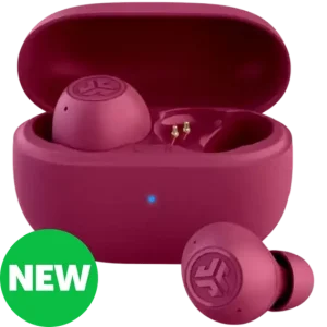 JLab Fuchsia GO Pop ANC True Wireless Earbuds