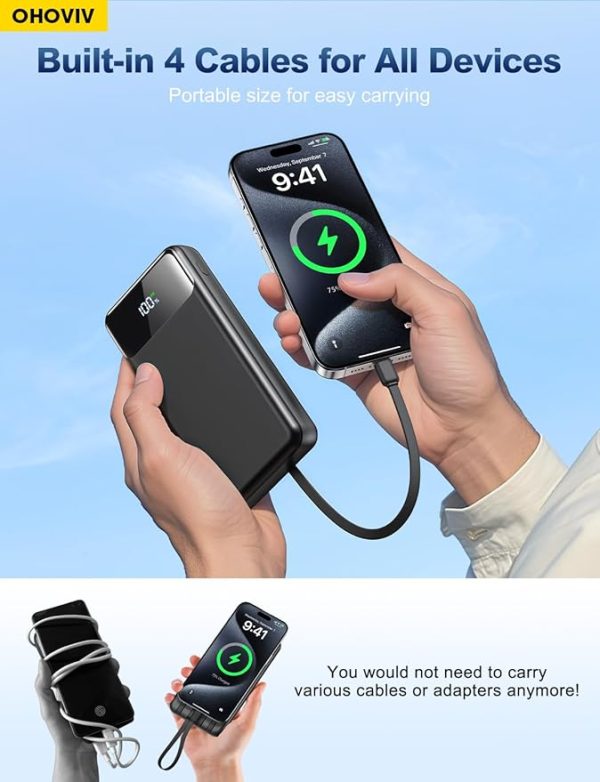 OHOVIV Portable Charger Power Bank 50000mAh Battery Pack